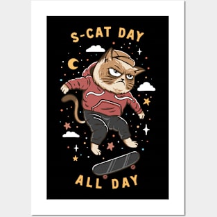 Scat Day All Day Posters and Art